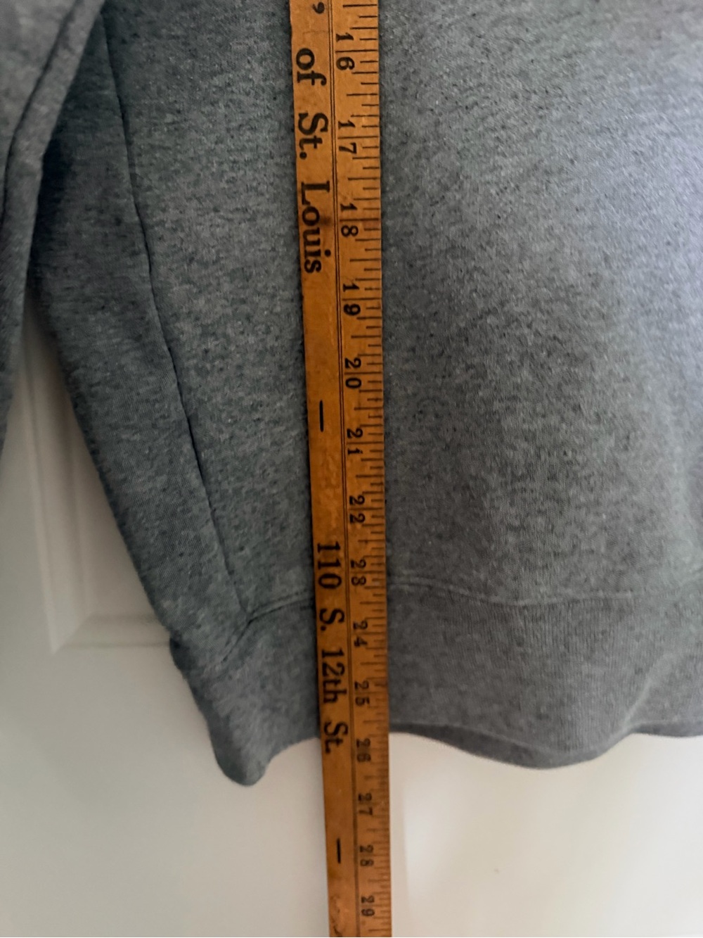Patagonia Line Logo Ridge Stripe Gray Pullover Hoodie Men’s M Organic Cotton - Picture 7 of 9